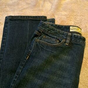 Loft slim boot dark wash jeans